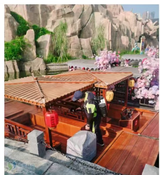 水上游船全域防虫消杀，守护文旅游览环境
